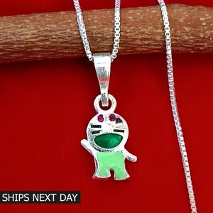 Doraemon necklace - Etsy 日本