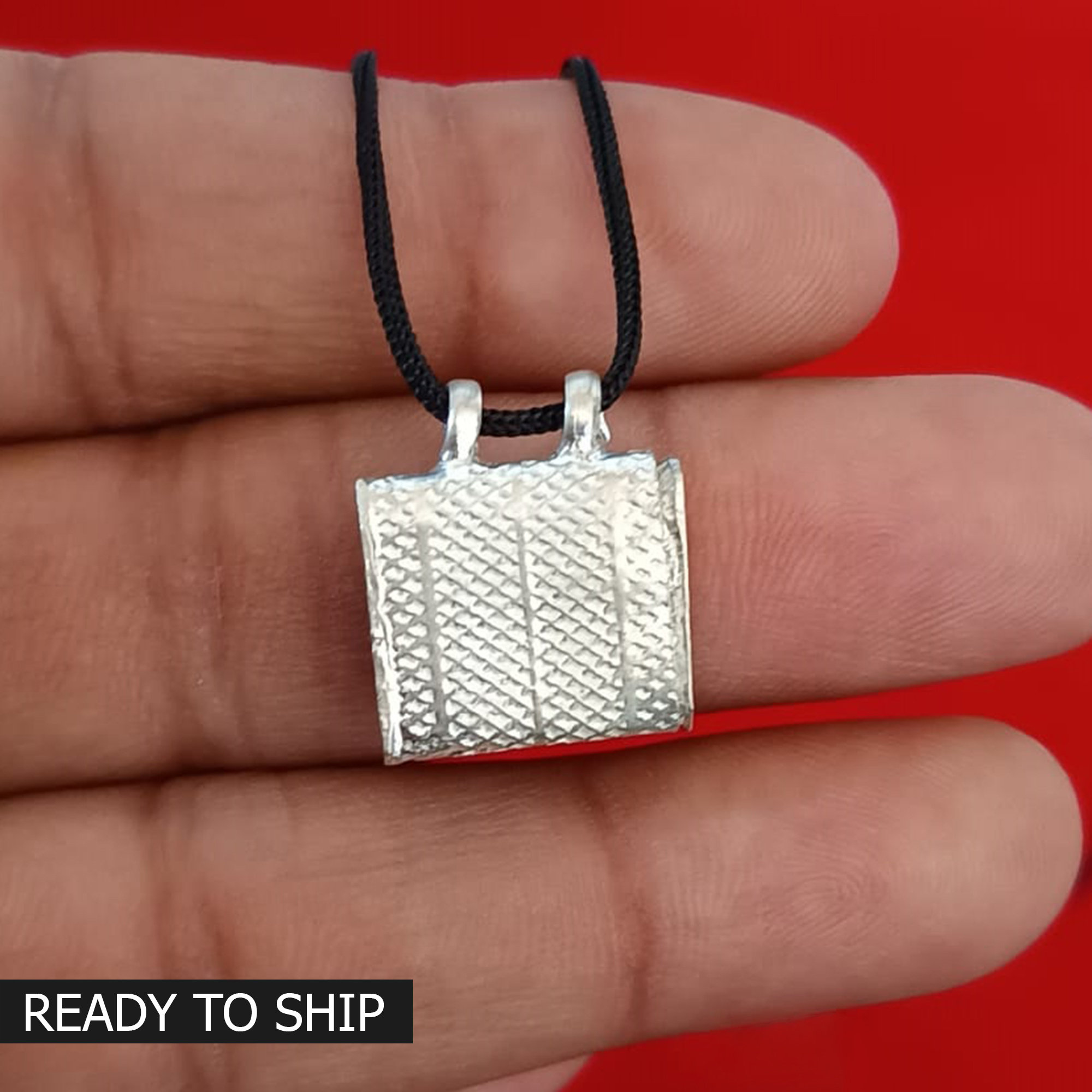 Silver Taweez Locket Brass Taweez Amulet Locket Evil Eye