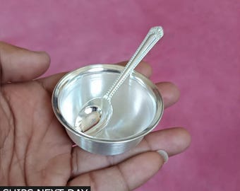 アンティークの刻印入り小型ソリッドシルバースプーン - Etsy 日本