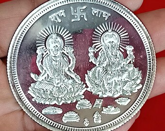 ガネーシャ銀貨１オンス サラファ トレーダーズ コミッティによる、99.90% 純銀 50 グラム