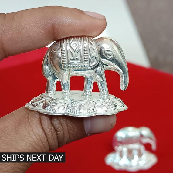 シルバー　置物　象　入れ物　銀　エレファント　elephant Elephant Coin Bank