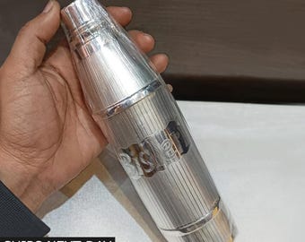 999 Pure Silver Water Bottle, Drinking Water Silver Bottle for Kids, Silver Utensils Gift