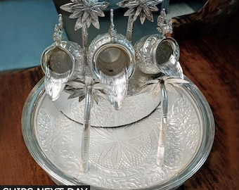 Cascada de plata de ley 925, pieza decorativa, adorno de mesa, regalo de lujo, acuario.