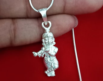 【新品未使用】クリシュナ神ペンダント＋ステンレスチェーン 2025年最新】クリシュナ ネックレスの人気アイテム - メルカリ