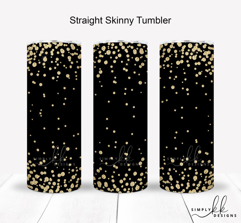 Sublimation 20 Oz Tumbler Wrap Gold Diamond Confetti PNG - Etsy Australia