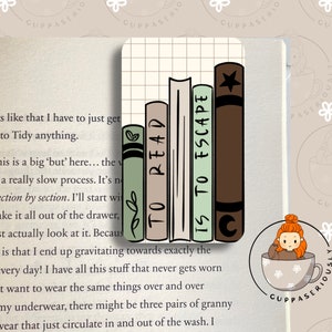 Reading Bookmark | magnetic bookmark | reading | planners | gift