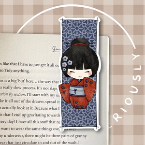 Geisha Girls Bookmarks Illustrated Bookmarks Bookmarks Cosy Bookmarks ...