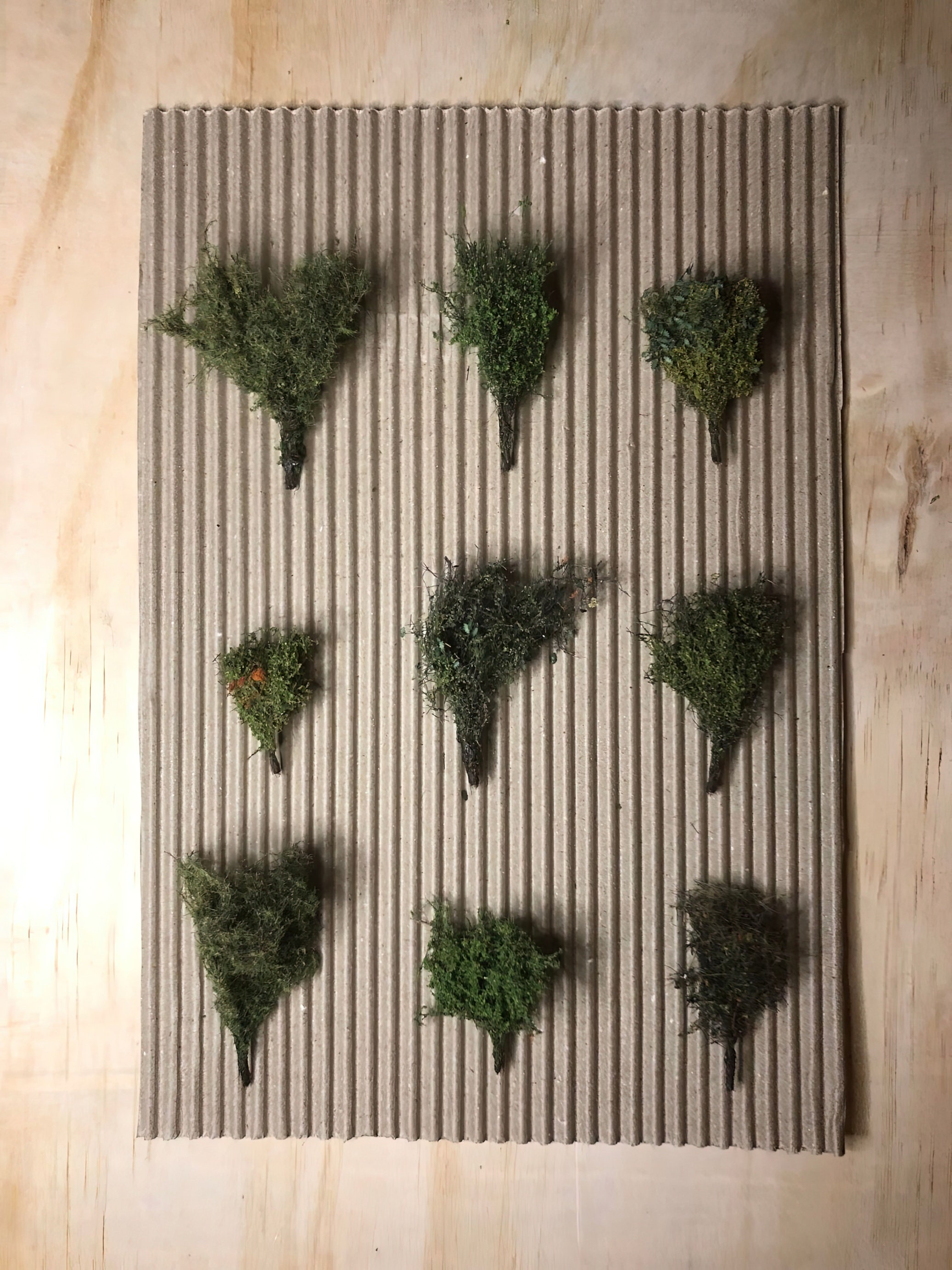 9 X Model Bushes Shrubs Trees Etsy