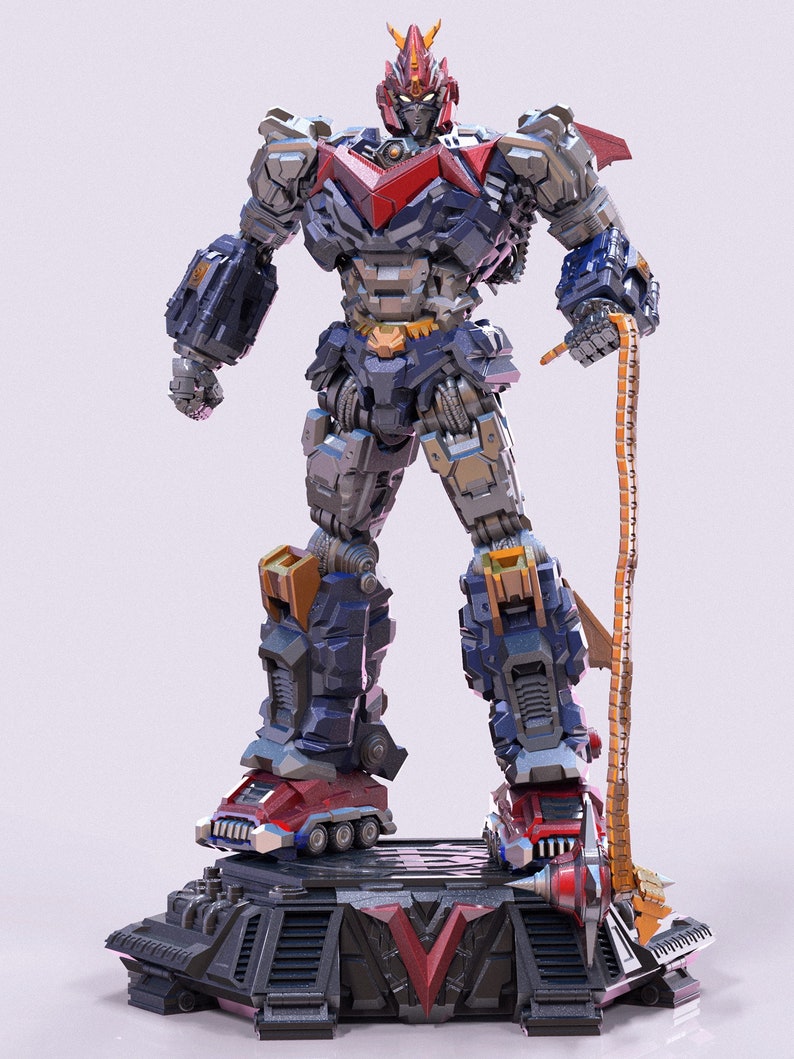 Voltes V 3D Stl.file Etsy