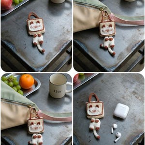 Katzen Ohr Kopfhörer Tasche Häkelanleitung, süsser Kawaii Beutel, Schutzhülle, einfach DIY Geschenk PDF