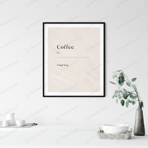 Coffee sarcastic wall art