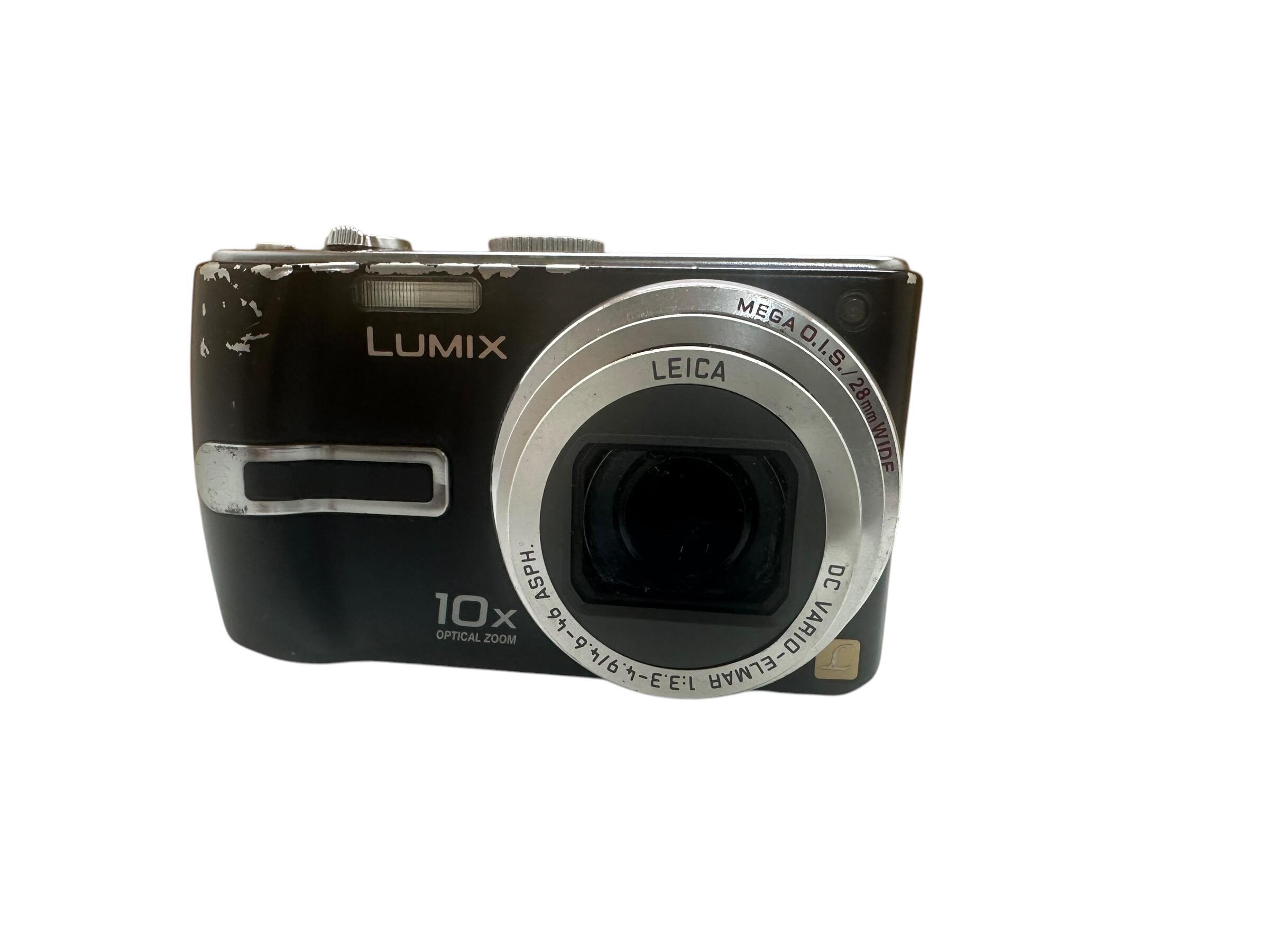 Panasonic Lumix DMC-TZ3 Digital Camera Black Leica Made in Japan