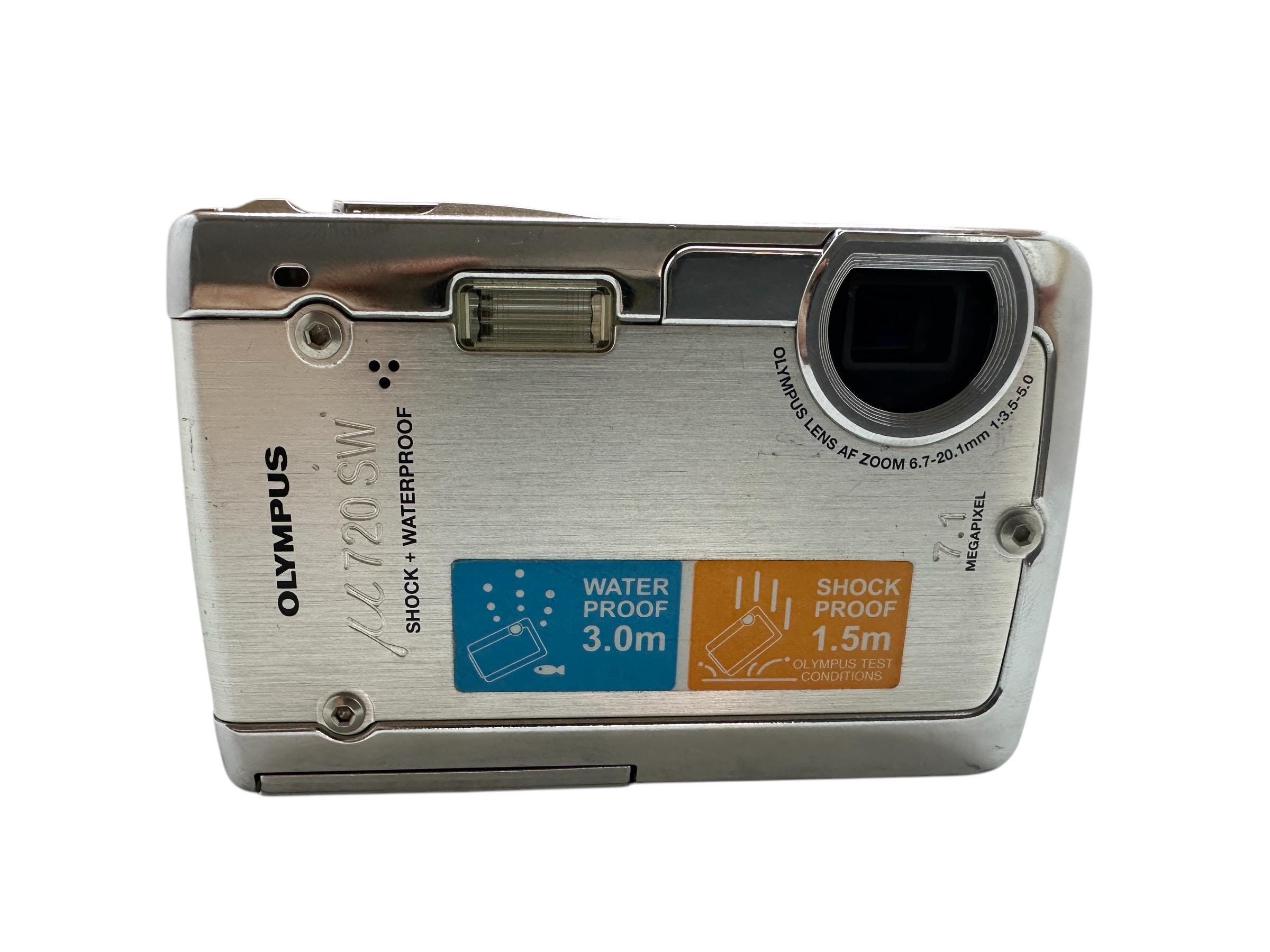 OLYMPUS μ720sw#637 Amazon.com : OM SYSTEM OLYMPUS Stylus 720SW 7.1MP Ultra Slim