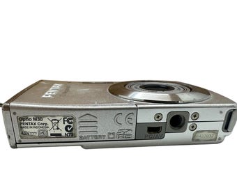 Pentax Optio M30 Digital Camera 7.1 MP 3X Optical Zoom Compact +