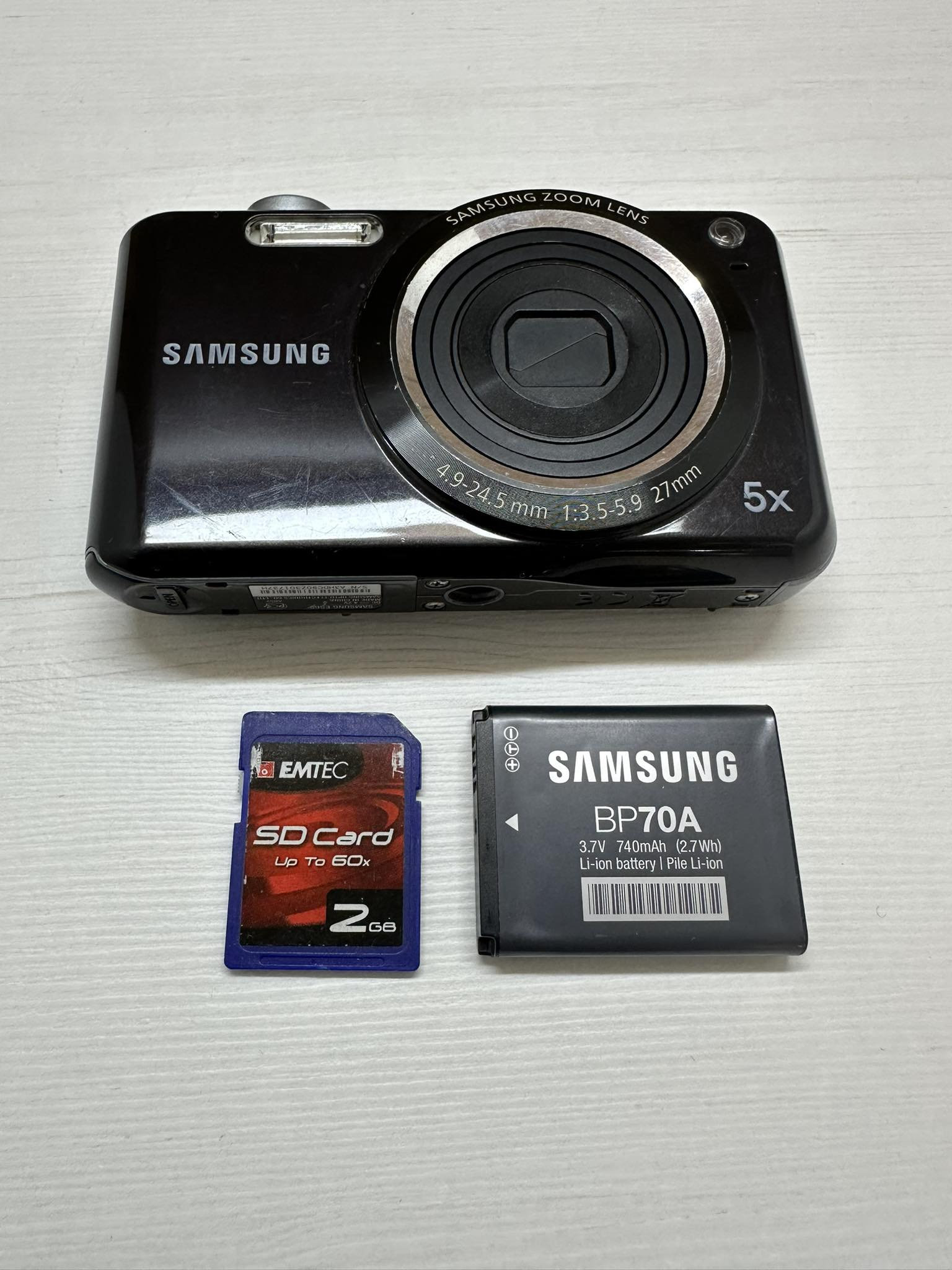 Samsung ES65 Digital Camera 10 MP 5X Optical Zoom 2GB Memory Card and  Battery - Etsy
