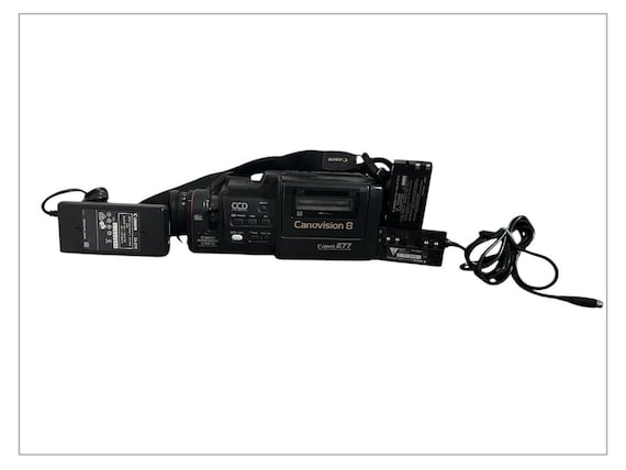 Vintage Canon Vision E77 8mm Old Tapes Video Camera Camcorder 6x