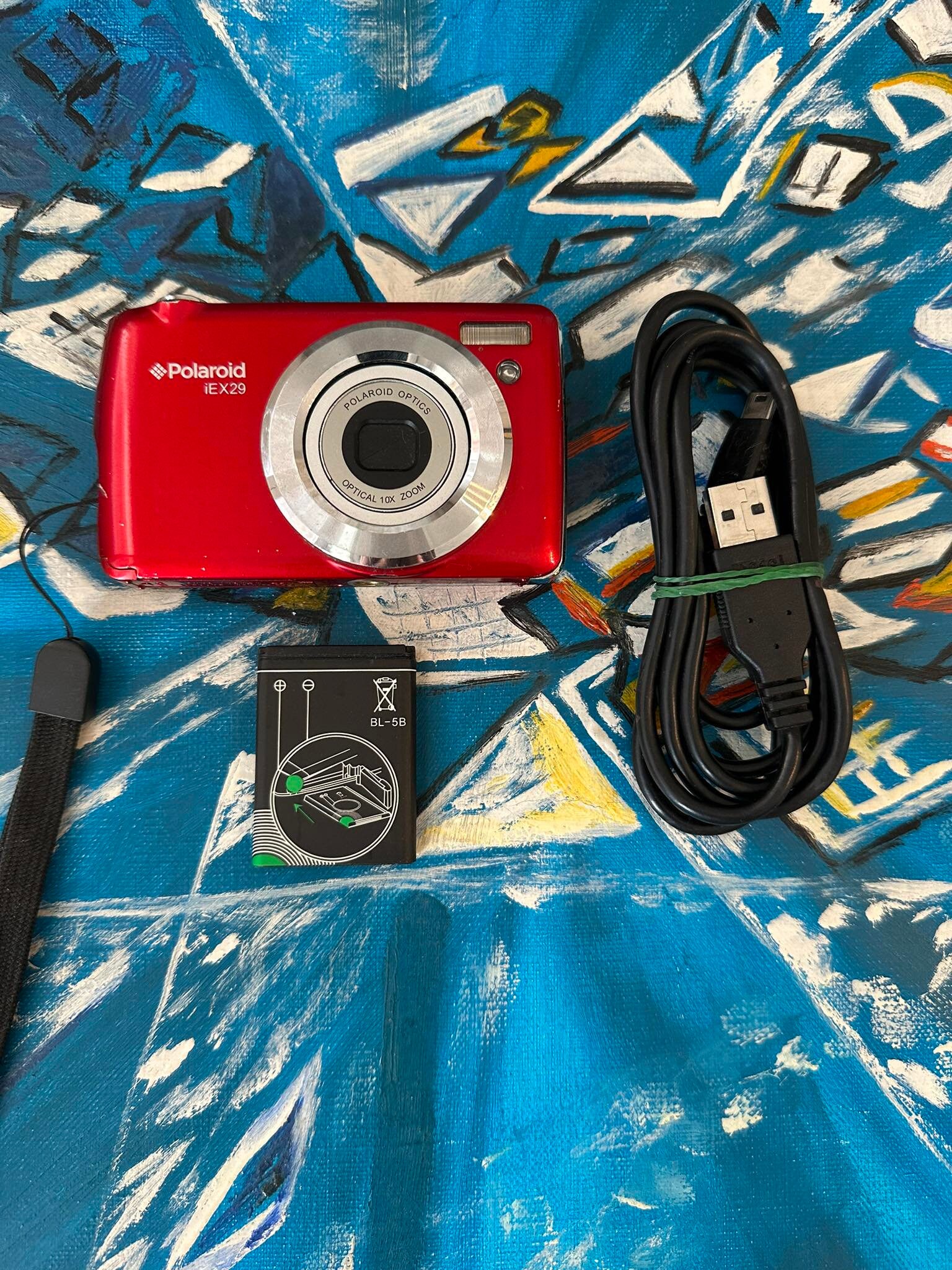 Polaroid Sport Action Camera 720p 12.1mp, Waterproof, Rechargeable