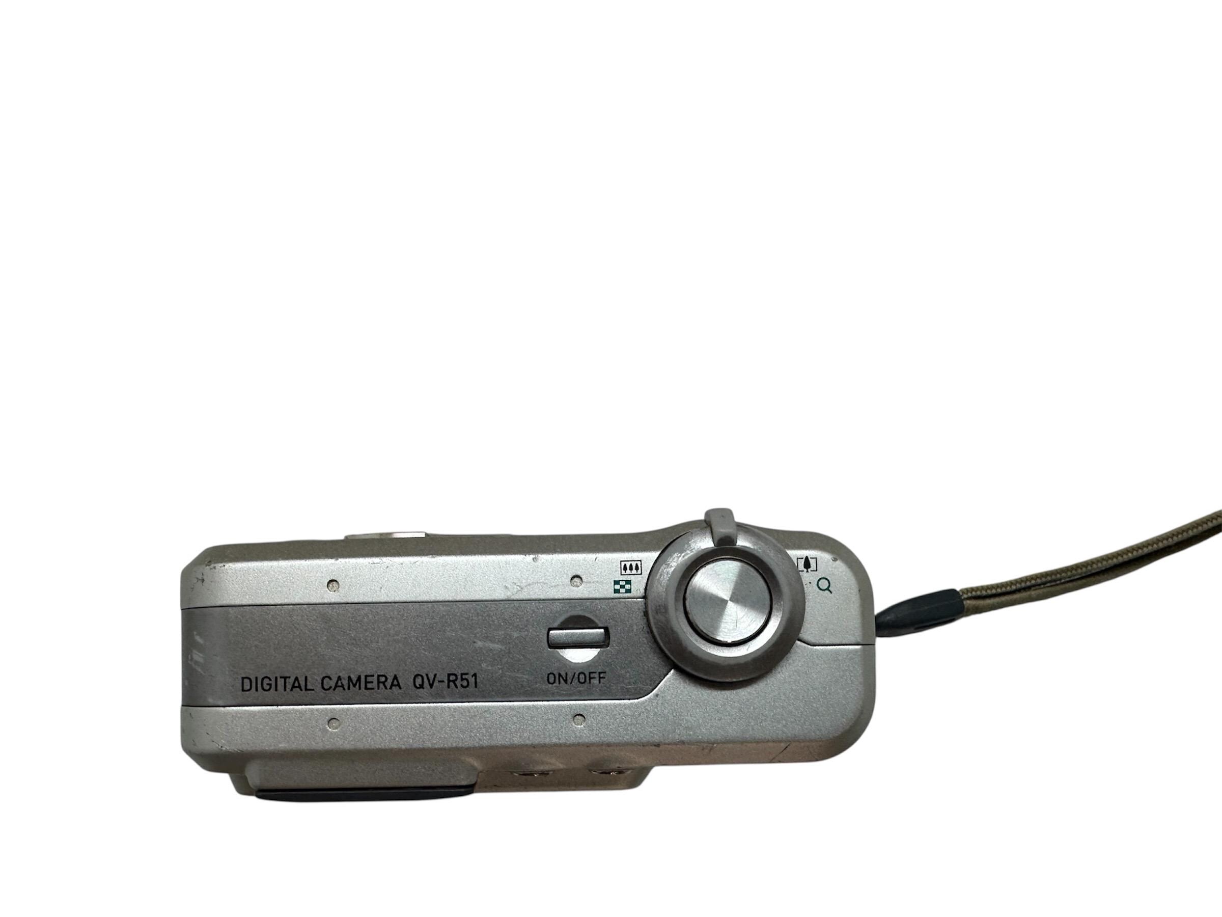 カシオ QV-R51 デジタルカメラ 5MP 3倍光学ズーム コンパクト 単3電池 