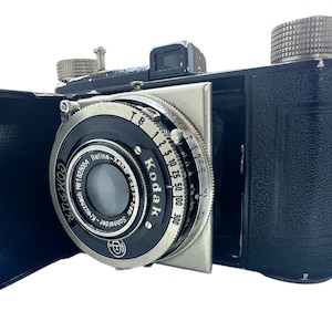 Vintage Folding Kodak Compur Retina Xenar Rollfilm Camera 1930s Camera OLD Medium Format Unique Amazing Rare Memorabilia Collectible Scneide