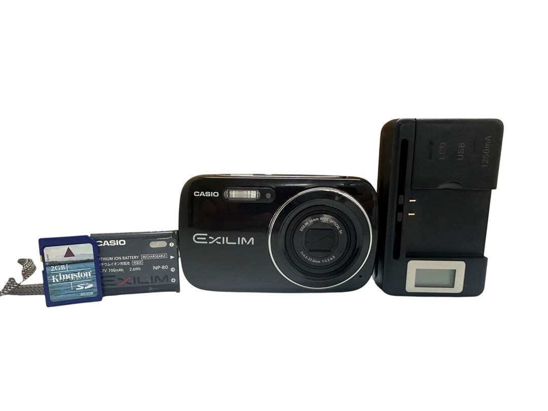 Casio Exilim EX-N1 Digital Camera Black 16 MP Wide 5X Optical Zoom