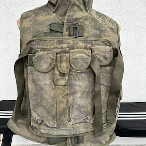 Military Army Blackhawk Tactical Vest Soldier Equipment Turkey Turkiye Storm Bladder Vintage