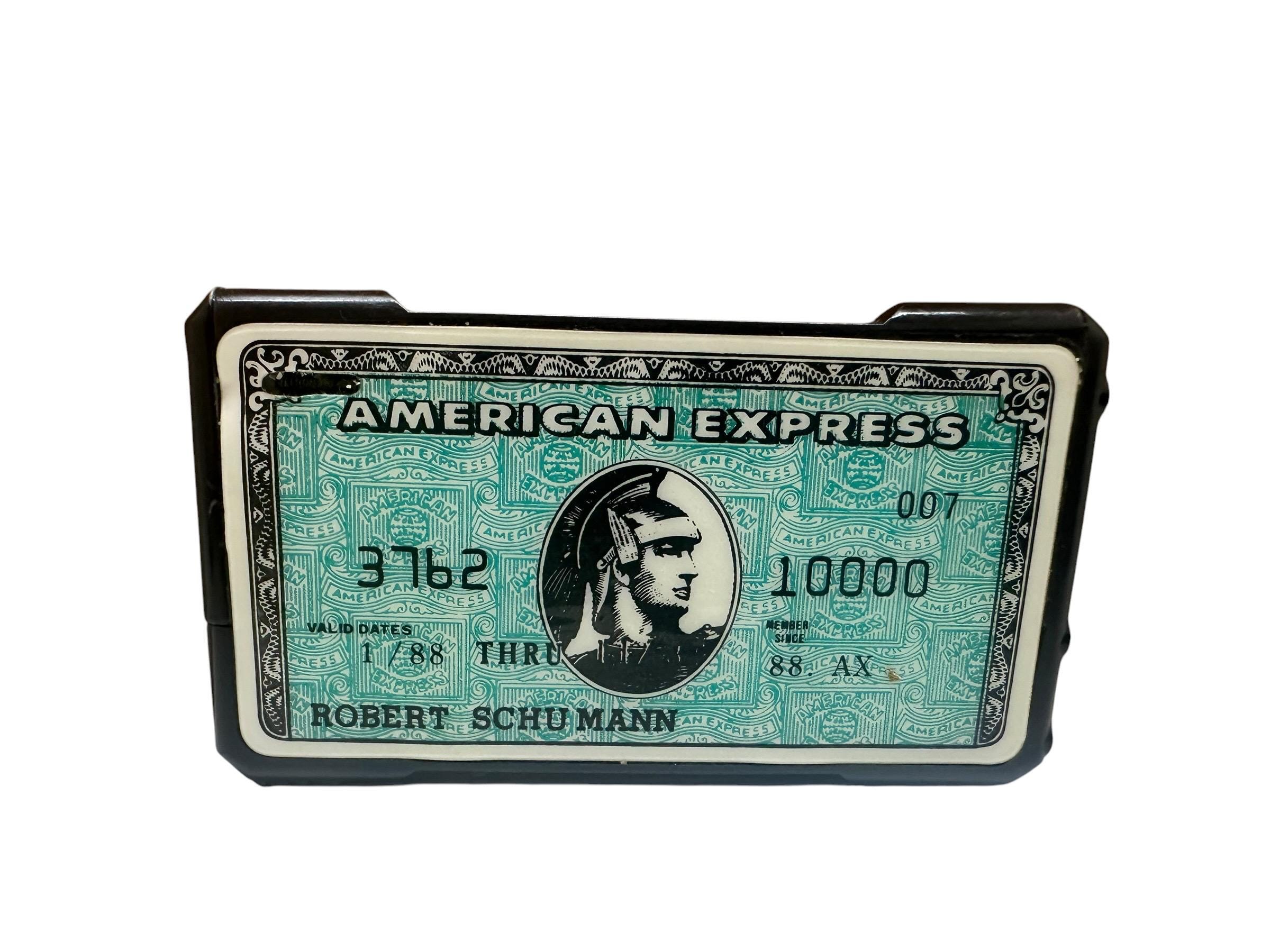 American Express Metal Credit Card - Etsy