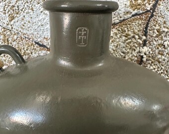 Vintage Military Army Original 1942 Very OLD Water Bottle and Cup