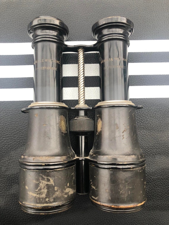 Vintage Military Very Rare Binoculars WW1 WWI Unique Old World War 1 France