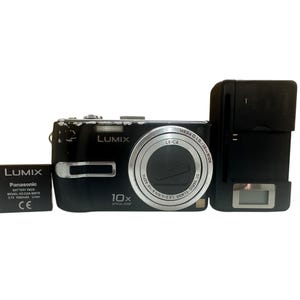 Panasonic Lumix DMC-TZ3 Digital Camera Black Leica Made in Japan