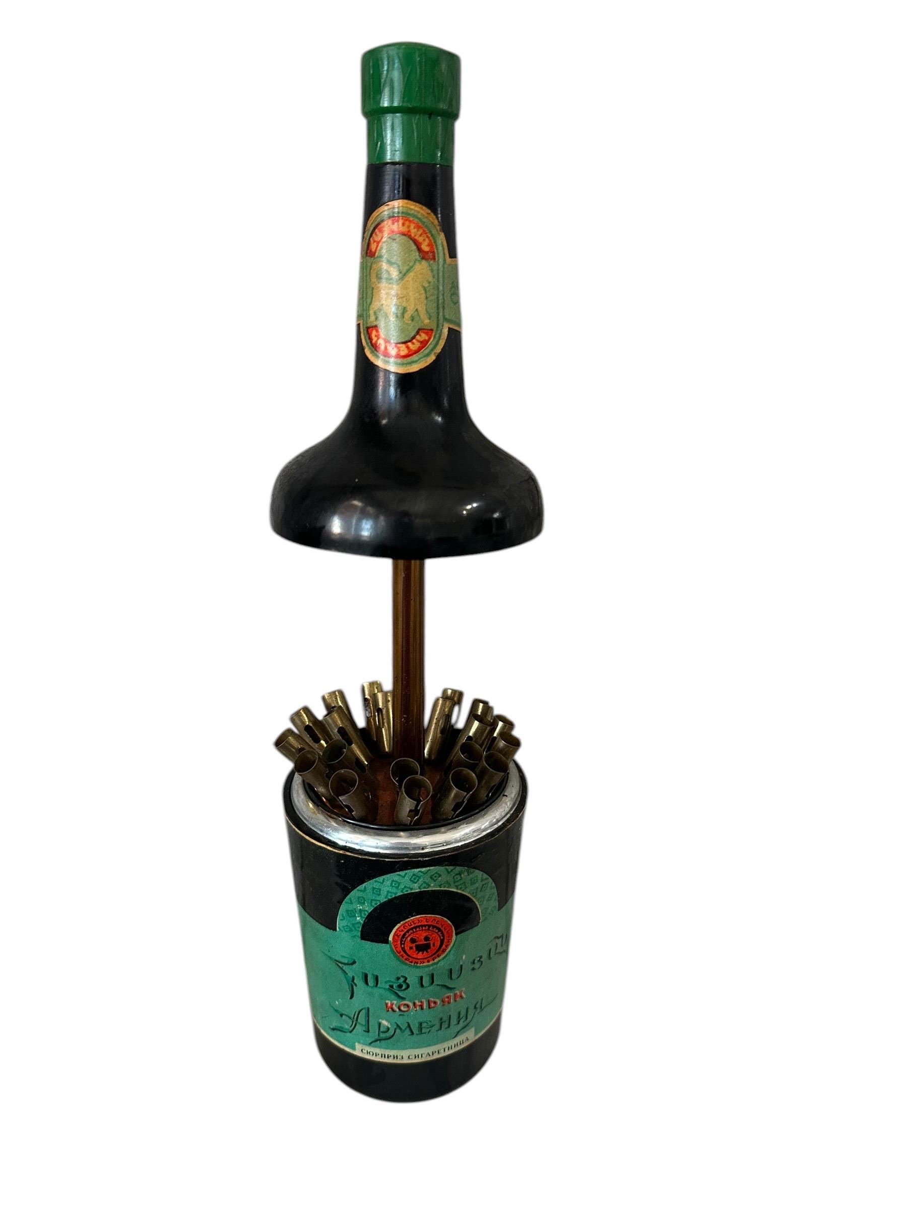 Vintage Cigarettes Holder Bottle