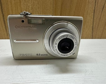 Olympus Fe-280 Digital Camera 8MP Compac Image Stabilization 2,5 inches Lcd 3X Optical Zoom