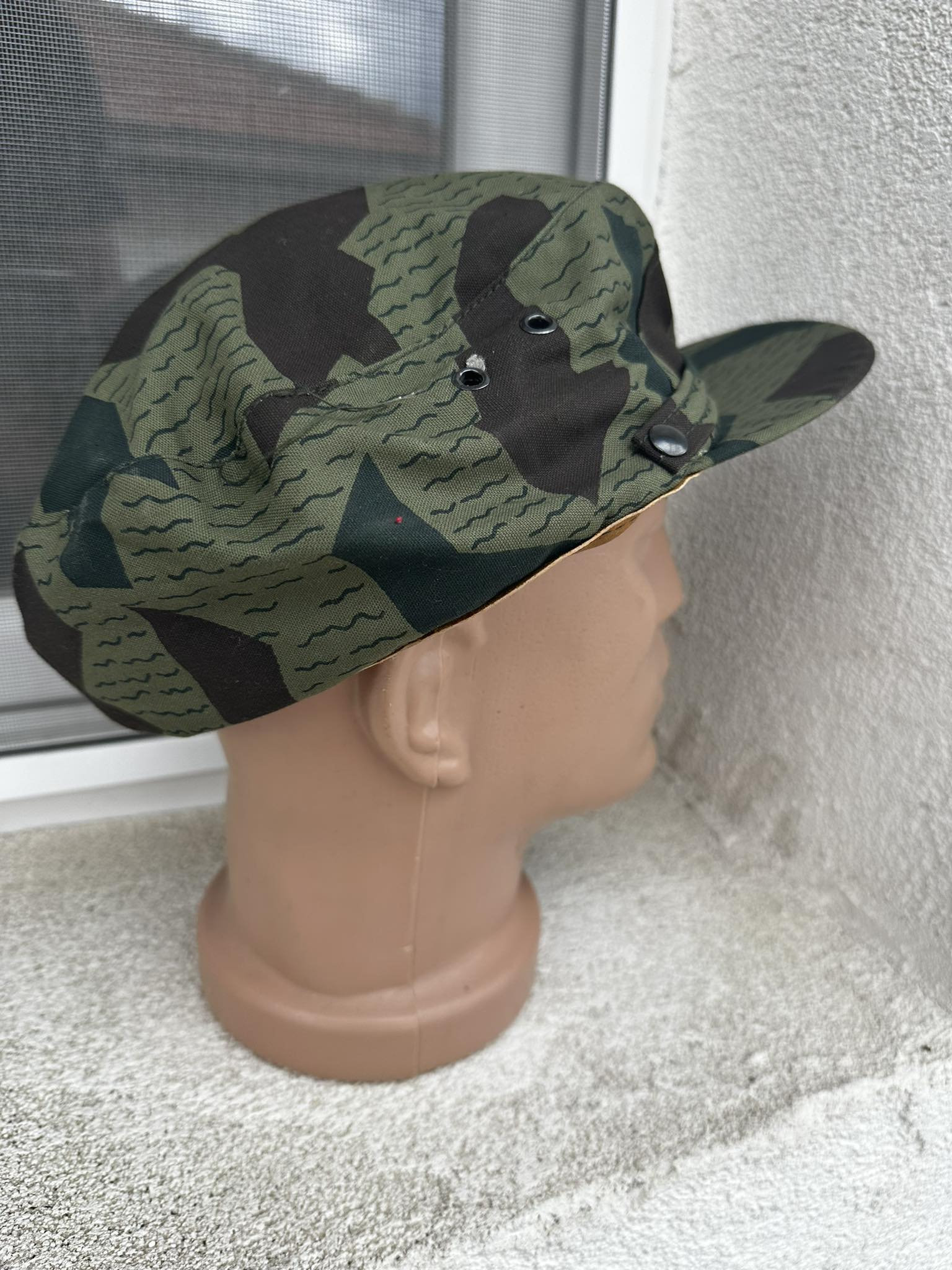 Vintage Military Officer New Cap Hat Army Soldier Equipment Collectors Unique Visor Uniform Size 62