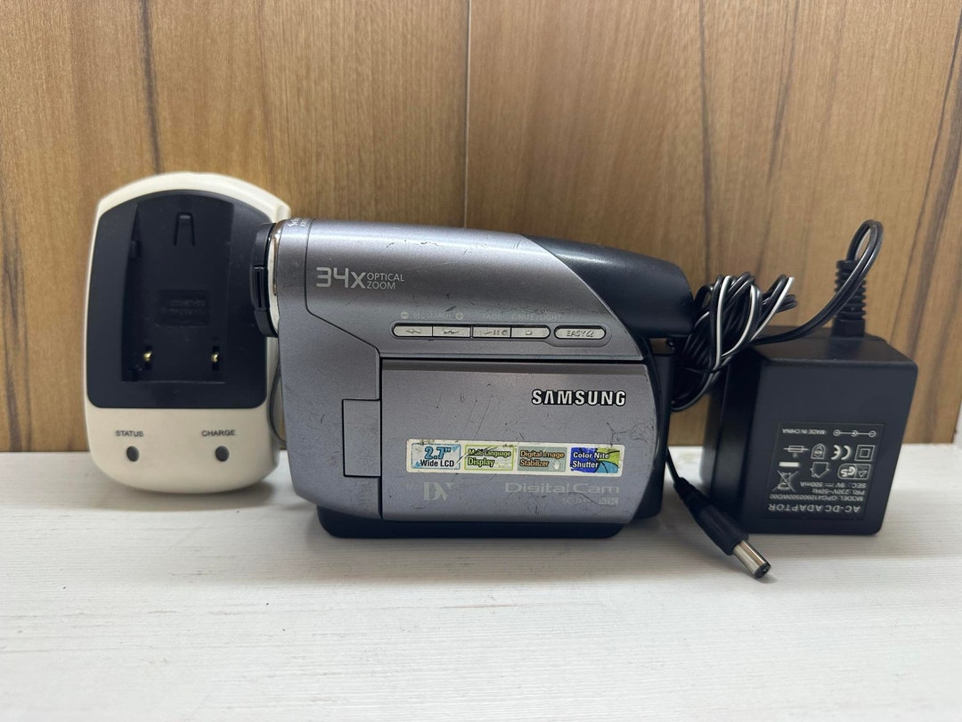 Samsung SC-D372 Digital Video Camera Camcorder Dv 34 X Optical