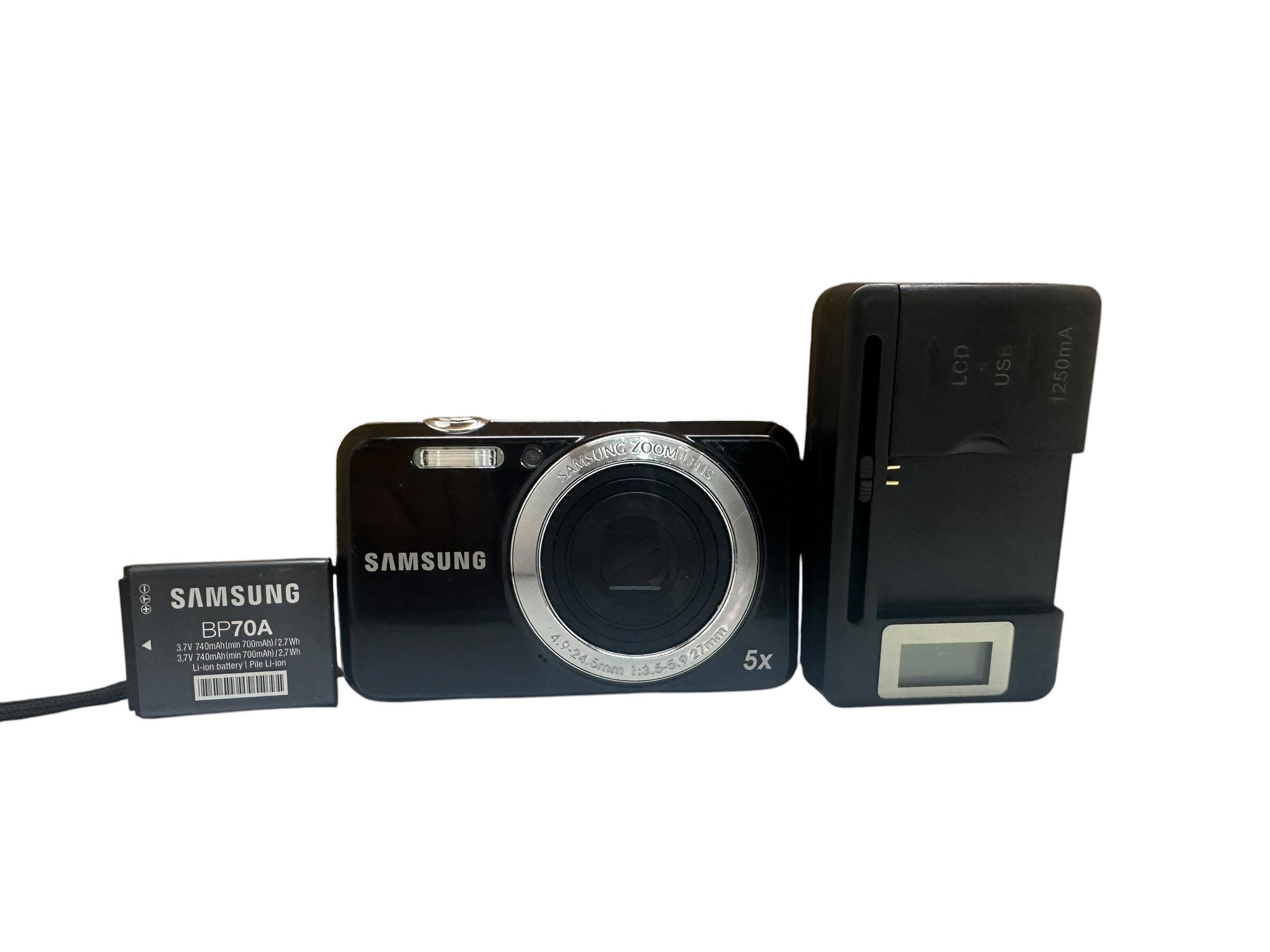 Samsung ES80 デジタルカメラ 12メガピクセル 5倍光学ズーム 2.4インチ 