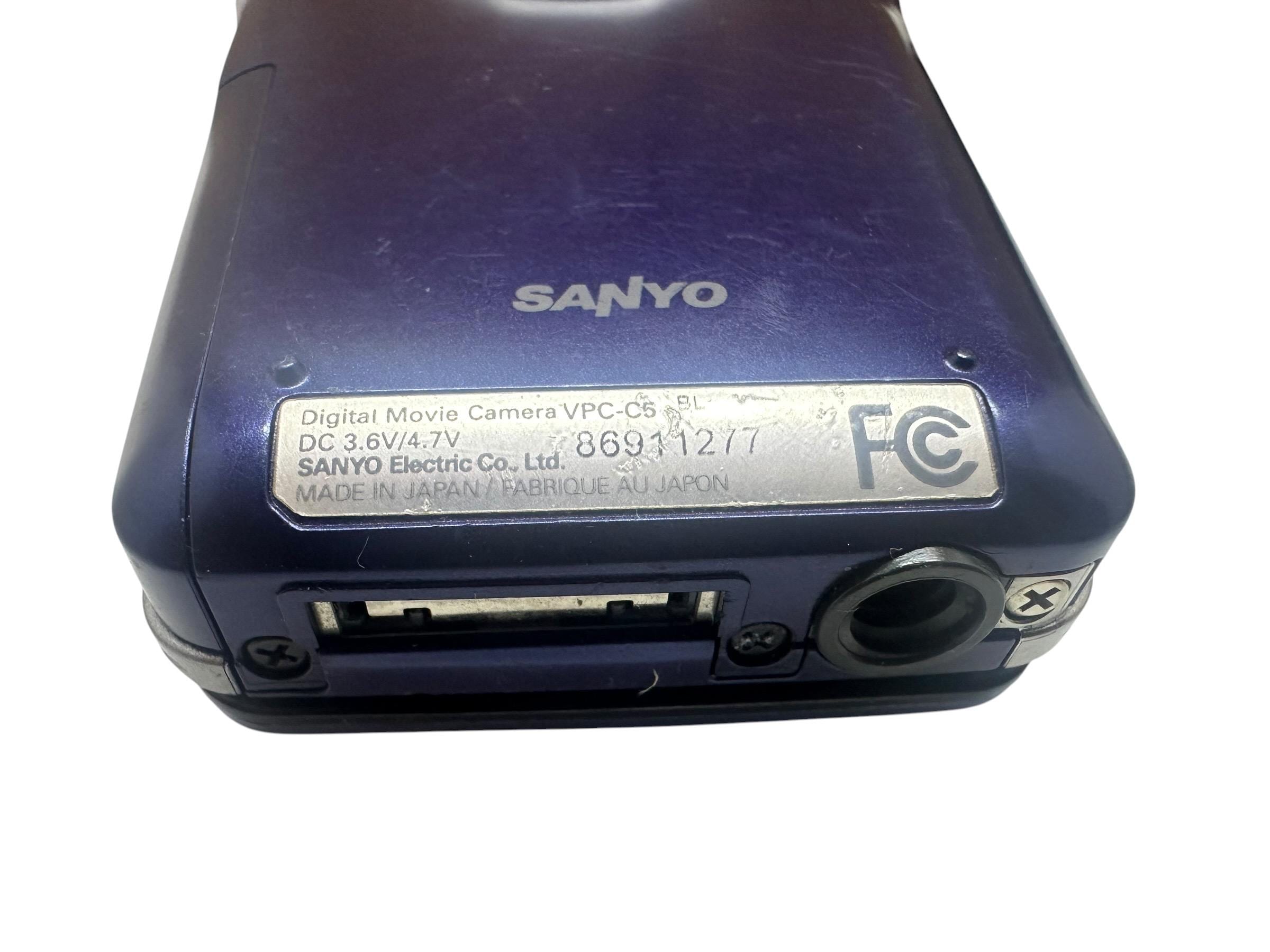 Sanyo Xacti VPC-C5 Full HD Mpeg4 Camcorder Digital Camera Handycam