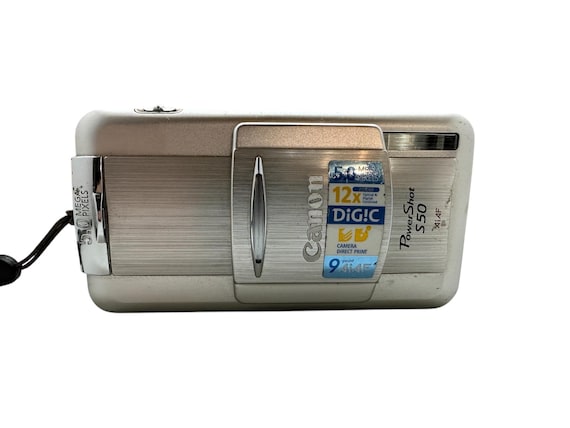 Canon Powershot S50 Silver is Digital Camera 5 MP 12x Canon Powershot S50 Silver is Digital Camera 5 MP 12x