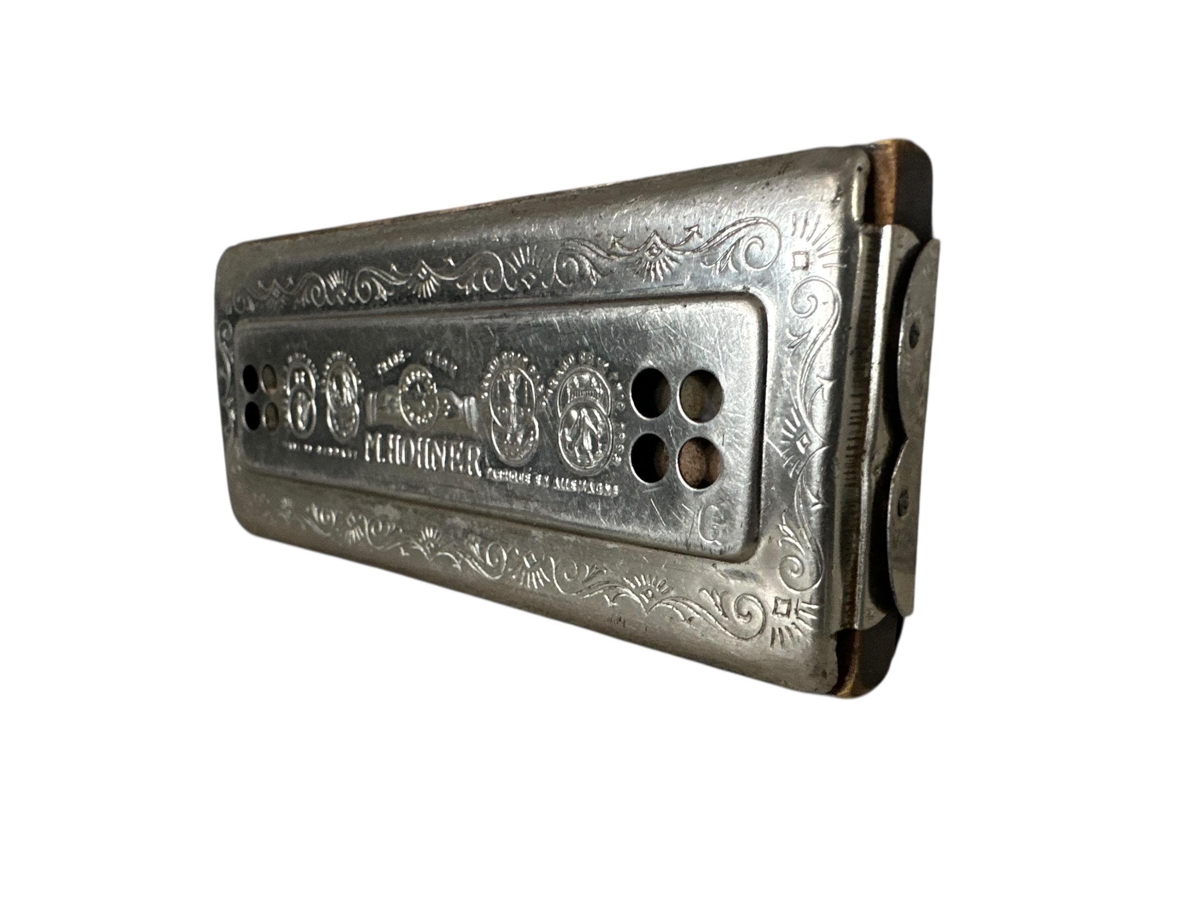 HOHNER    Echo bell エコーベル Vintage Hohner Echo Bell Metal Reed Harmonica - 1930 - Etsy
