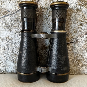 Vintage Military Very Rare Old Binoculars 1914 Collectible France Unique France Empire