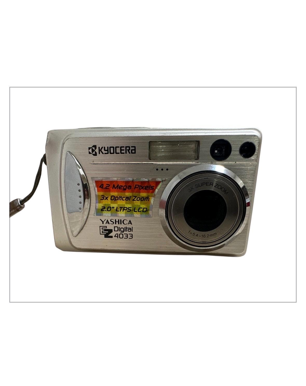 KYOCERA YASHICA EZ Digital 4033 デジタルカメラ Kyocera Yashica EZ 4033 Digital Camera Full Box 4.2 MP 3X Optical