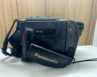 Vintage Panasonic Palmcorder Nv S7 16x Digital Zoom Vhs Movie