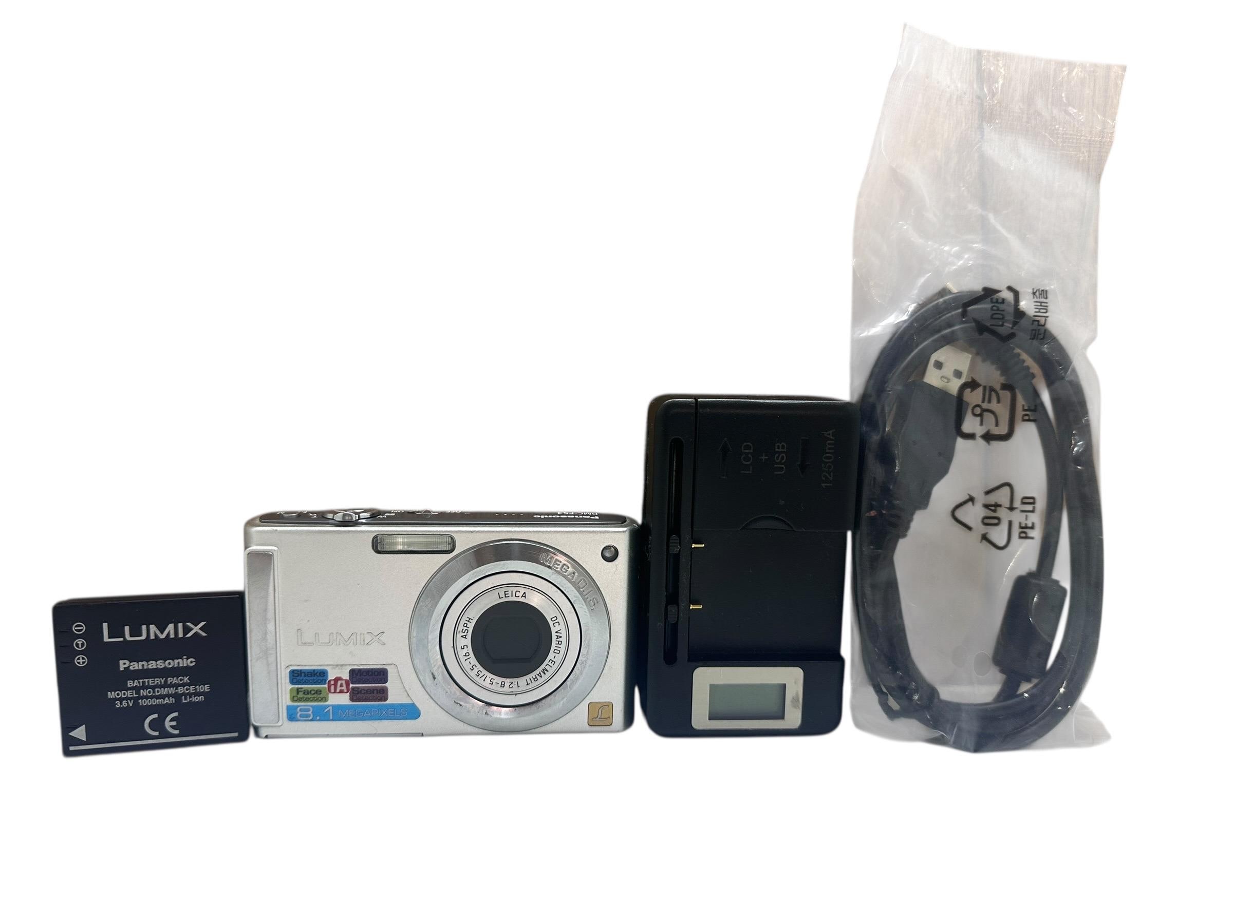 Panasonic Lumix Dmc-fs3 Digital Camera Ultracompact Leica 8 MP 3X