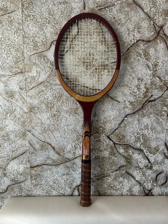 Raquette de tennis en bois MacGregor Commander vintage