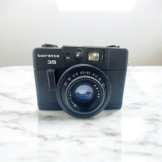 Vintage Beirette 35 1980's Camera Retro Old Point & Shoot Japan Lens 35mm 1980 Film Rare Flash Photography Viewfinder Meritar Zoom