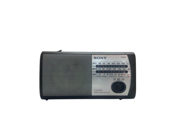 Vintage Rare Unique Sony Japan FM Sw Mw Radio Icf-403s Stereo