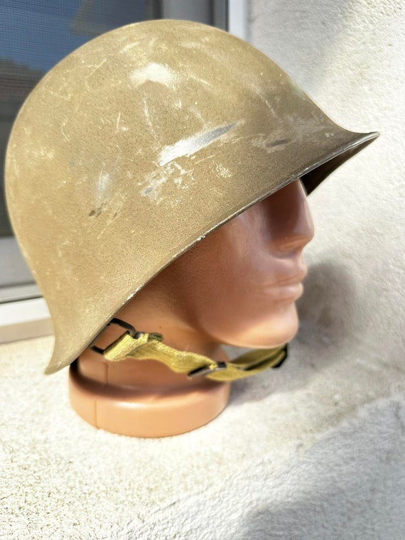 Vintage Military Helmet Mo F1 TTA Otan HR 1955 NATO French Army