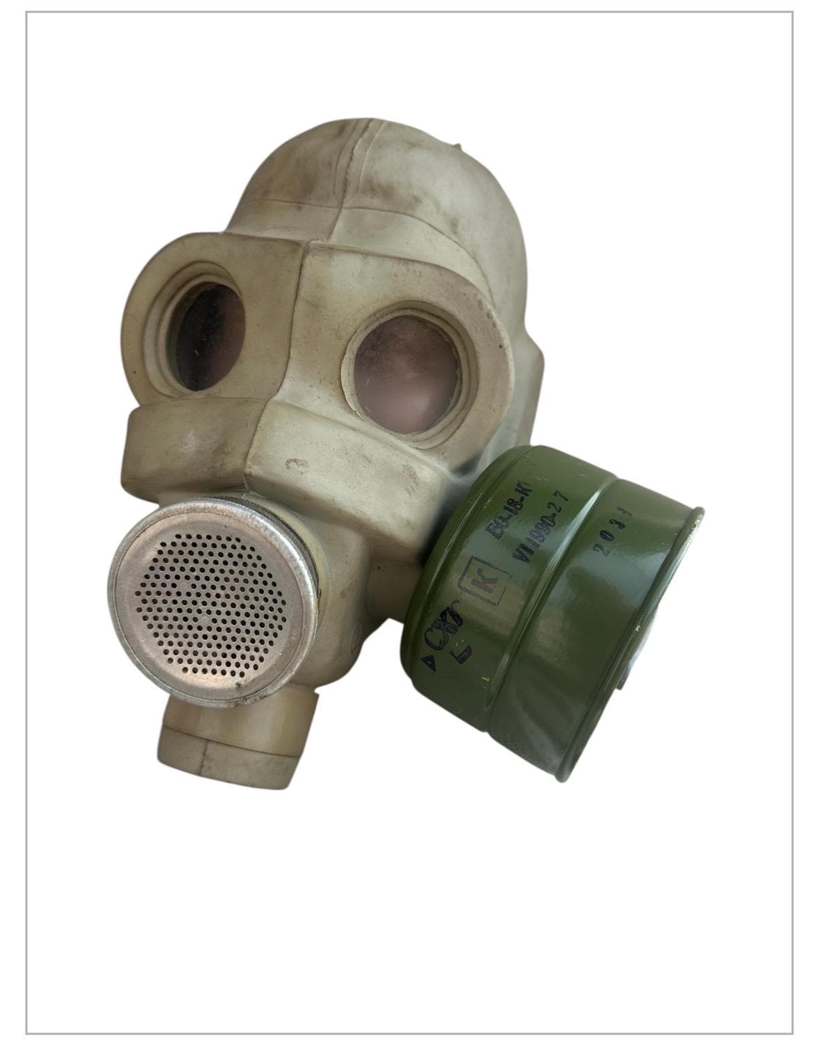 1804 GASMASK ガスマスク ロシアガスマスク ミリタリー 軍人 ロシア軍実物 PMK-4 ガスマスク フィルター 専用ケース付