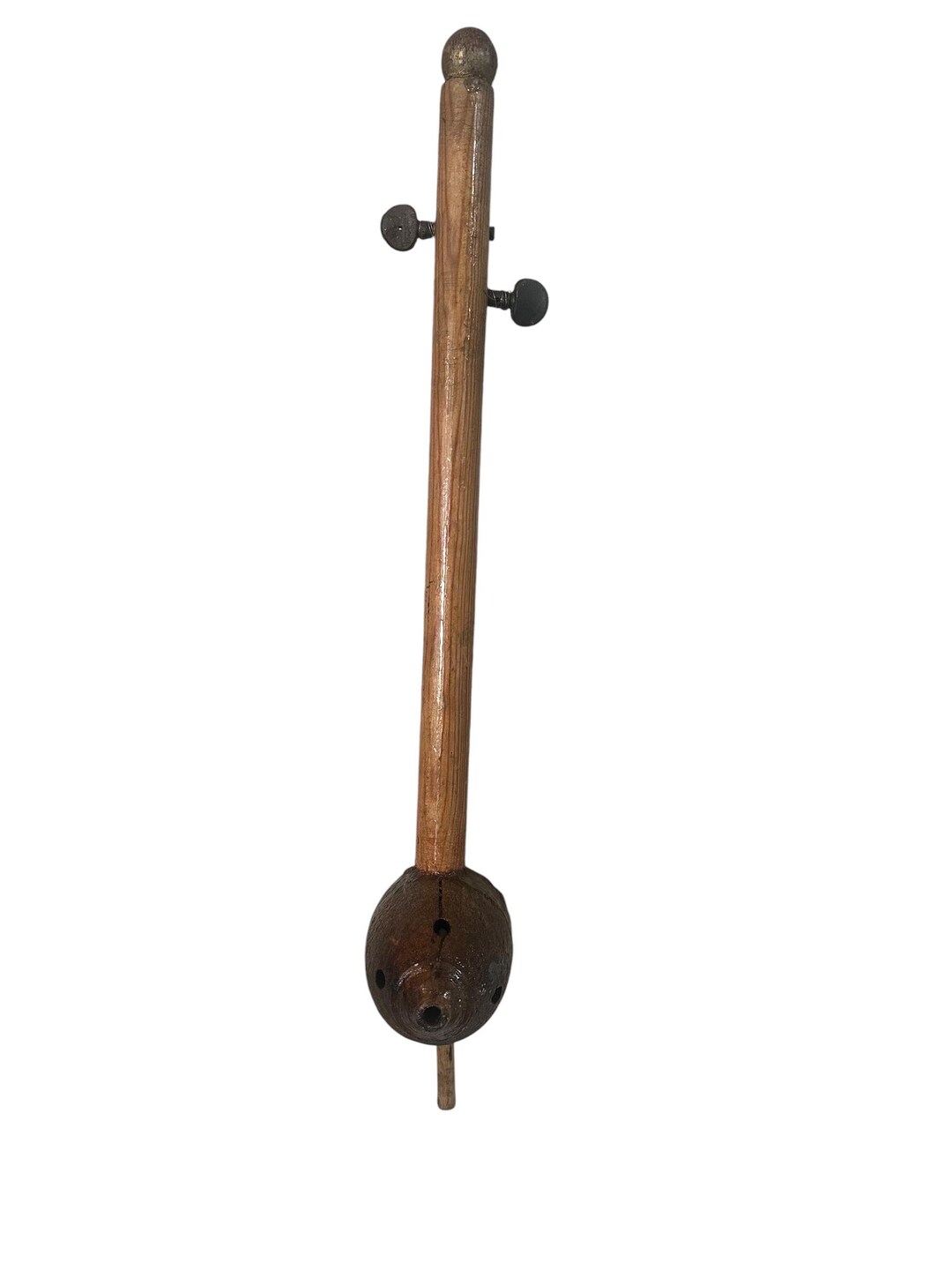 Antique Vintage Asian Stringed Instrument Northern Ensuranai Iban ...