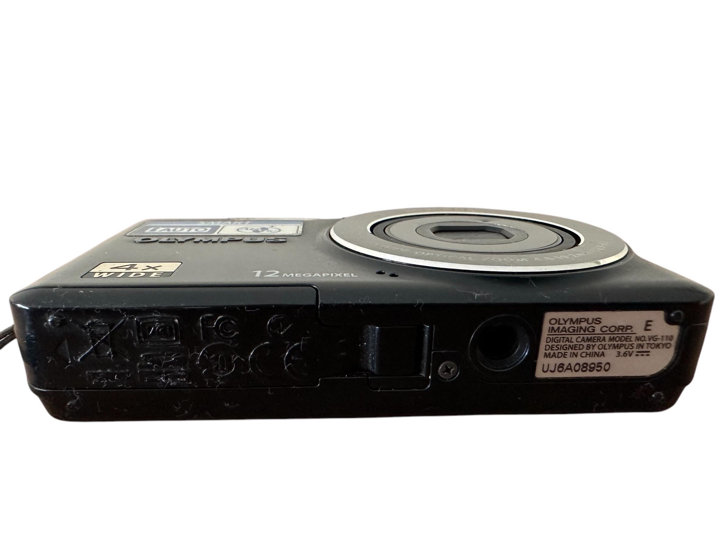 Olympus VG-110 Video Digital Camera Compact 12 MP 4X Wide Optical