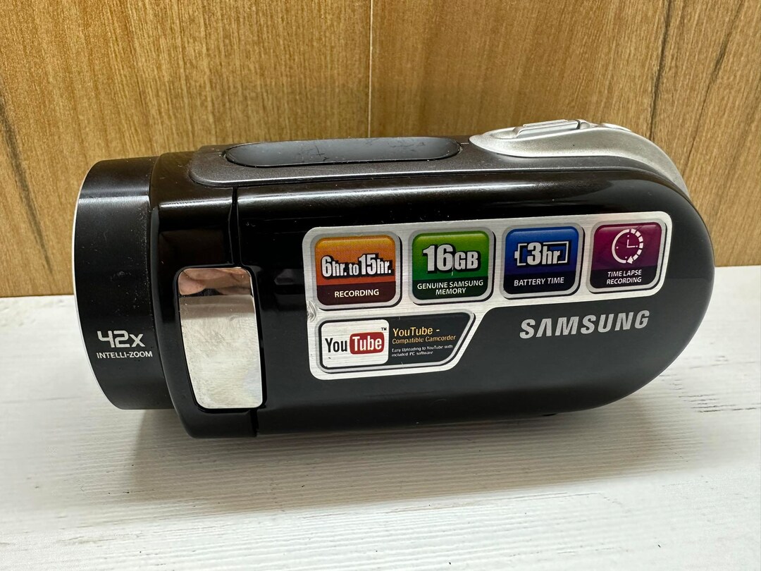 Samsung Schneider Kreuznach Video Digital Camcorder Youtube 16 GB