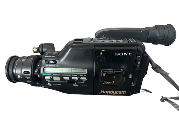 Vintage Sony CCD-F455E JAPAN Handycam Tapes Tape Video 8 Camera